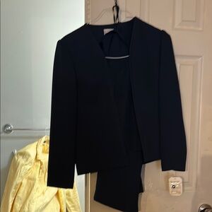 Adrianna Papell Black Skirt Set